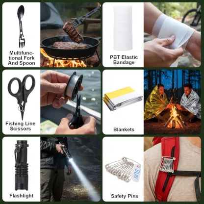 Survival Christmas Advent Calendar 2026 for Men - Outdoor & Emergency Gear