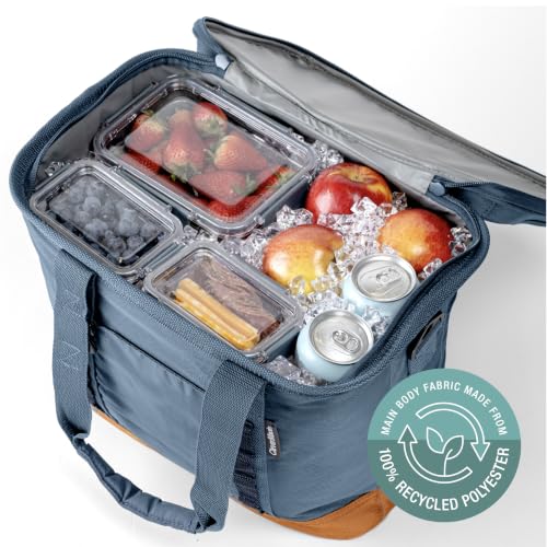 CleverMade Tahoe Collapsible Cooler Bag - Medium Ocean Travel Cooler