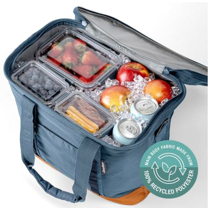CleverMade Tahoe Collapsible Cooler Bag - Medium Ocean Travel Cooler