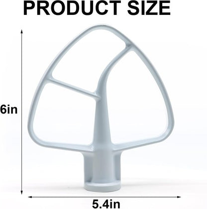 K45B Coated Flat Beater for Kitchenaid Mixer Compatible for 4.5 QT Tilt-Head Stand Mixer Fit For KSM90 K45 Kitchen Mixer Paddle Attachment