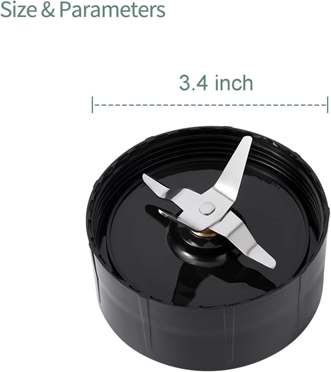 Magic Bullet Cross Blade Blender Replacement Parts - Pack of 2 for 250-Watt MB1101 Series Juicer & Mixer