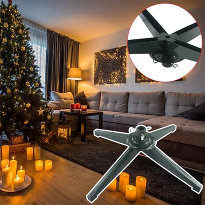 Rotating Christmas Tree Stand for Artificial Trees Up to 6.56ft - Electric Swivel Base