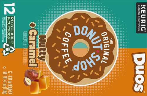 The Original Donut Shop Coffee Nutty Caramel K-Cups , 12-Count (Retail Packaging)