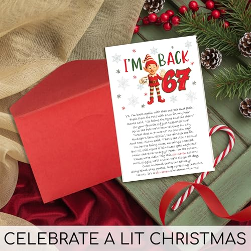 Elf Meme Christmas Card for Teens - Funny Holiday Gift for Son Daughter Nephew