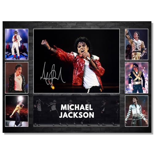 Michael Jackson Music Legend Poster Wall Art 12x18 Unframed Bedroom Decor