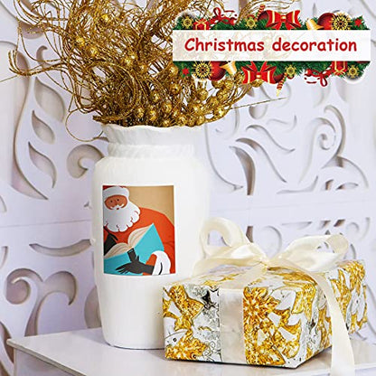 Christmas Wine Bottle Label Stickers - Cartoon Style, 54 Pack