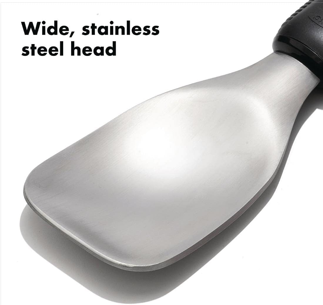 OXO Good Grips Stainless Steel Ice Cream Spade - Durable Design for Effortless Scooping