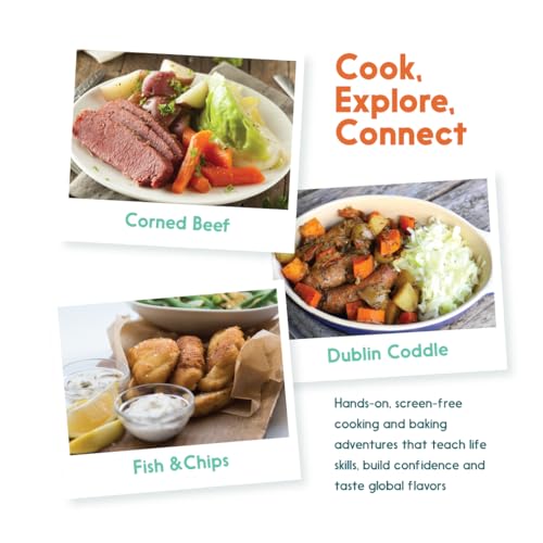 Kids Cooking Set - Explore Ireland / Cooking - 16 Pcs with Recipes & Ingredients