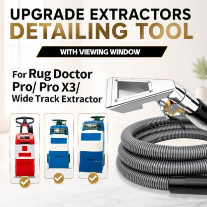 Upholstery Extractor Cleaning Tool Attachment for Carpet & Furniture
