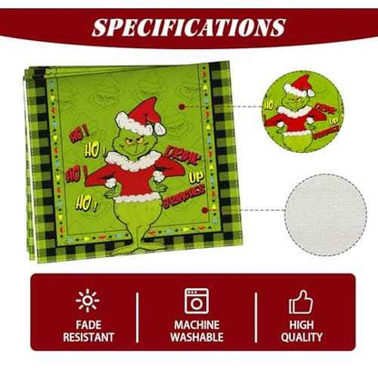 Christmas Table Runner 13x72 Inch Christmas Xmas Winter Holiday Decorations and Supplies for Home Kitchen Dining Room Table Decor