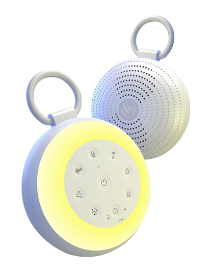 Vaydeer SA18 White Noise Machine with Recording - Portable Sound Machine & Bluetooth Speaker for Baby Adults, 24 Soothing Sounds, Night Light, Noise Canceling for Office, Sleep, Home, Travel