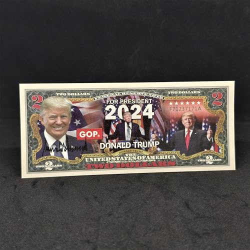 Commemorative Trump $2 Bill - 2024 Presidential Collectible Note