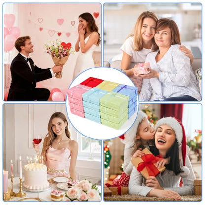 24 Pack Small Jewelry Gift Boxes with Ribbon Bow - Perfect for Earrings, Necklaces, and Bracelets