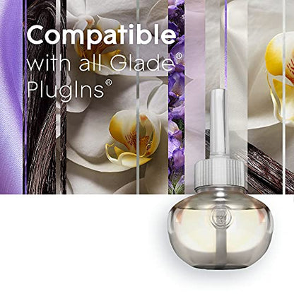 Glade PlugIns Refills Air Freshener, Scented and Essential Oils for Home and Bathroom, Lavender & Vanilla, 2.01 Fl Oz, 3 Count