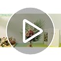 Artificial Palm Leaf Set - Green, 18 Pieces for Home & Party Decor