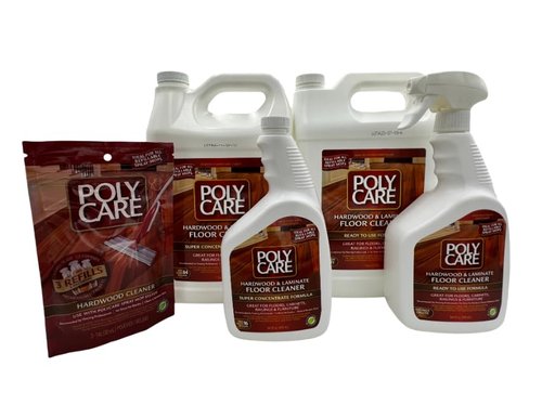 Hardwood Floor Cleaner Refill - 128 fl oz - Fresh- Refill for Spray Mops and Spray Bottles - Residue-Free Floor Cleaning Solution for Wood or Laminate Floors