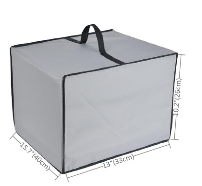 Slow Cooker Cover,Dustproof Waterproof Lid for Crock-Pot 7 Quart Oval Manual Slow Cooker(SCV700-S-BR) (Silver Grey)