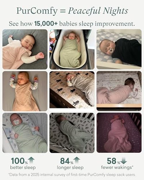 PurComfy Supersoft Sleep Sack 0.5 TOG, Premium Bamboo Viscose Baby Sleeping Bag, Lightweight Sleep Sack 0-3 Months (Whale)