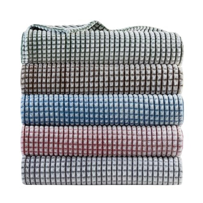 King Green Plush All-Season Microvelour Blanket - Cozy Safe & Soft