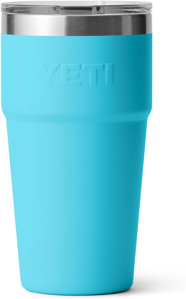 YETI Rambler Stackable Pint - Vacuum Insulated Stainless Steel with MagSlider Lid | 16 oz
