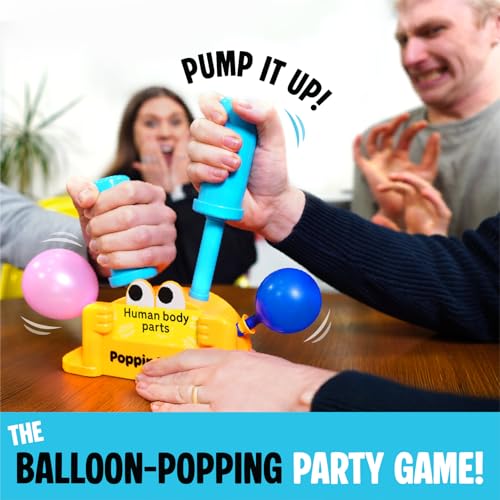 High-Pressure Balloon-Popping Party Board Game for Family & Adults