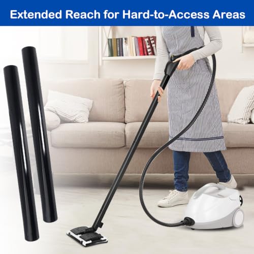 2-Pack Vacuum Extension Wands 1-1/4 Inch Fitting - 32mm Heavy Duty Lengthen