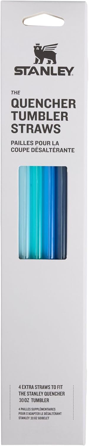 Stanley Quencher Tumbler Straws - Reusable Stainless Steel Replacement Straws for Tumbler | BPA-Free