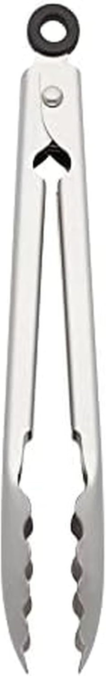 KitchenAid Stainless Steel Serving Tongs - 9 Inch with Secure Closing Lock & Hang Hook