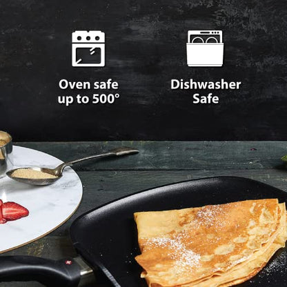 Swiss Diamond HD Nonstick Casserole with Glass Lid - 3.2 Quart - Diamond Reinforced