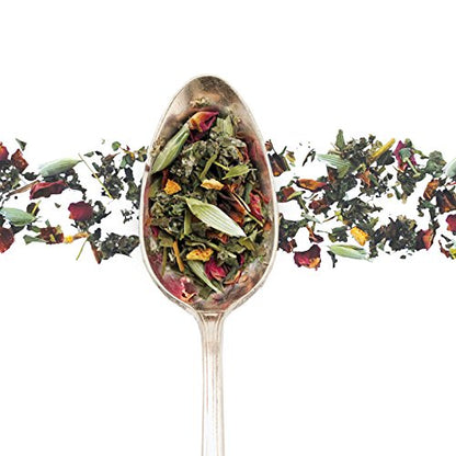 Birds & Bees Teas - Organic Fertility Tea & Pre Conception Tea, Grounded Pregnancy Tea is a Red Raspberry Leaf Blend for a Great Natural Cleanse and Detox, 40 Servings, 3.2 oz