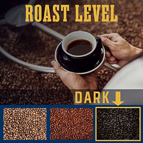 Boyer's Coffee, Rocky Mountain Thunder Coffee, Dark Roast, Whole Bean, 2.25lb Bag (1-Count)