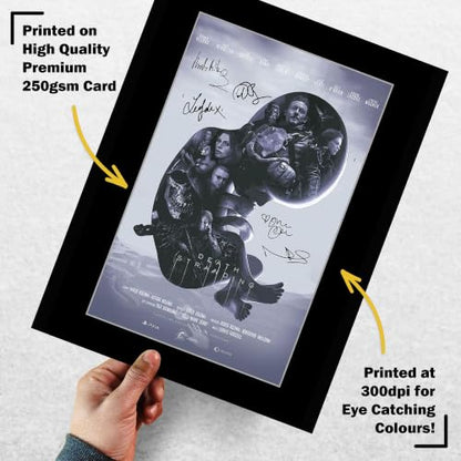 Death Stranding Signed Printed Photo US Letter Unframed - Video Game Fan Gift (ID-014204)