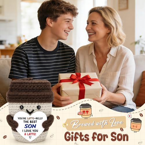 Son Coffee Mug Gift from Mom Dad - Heartwarming Father's Day or Birthday Present - Variation: Son