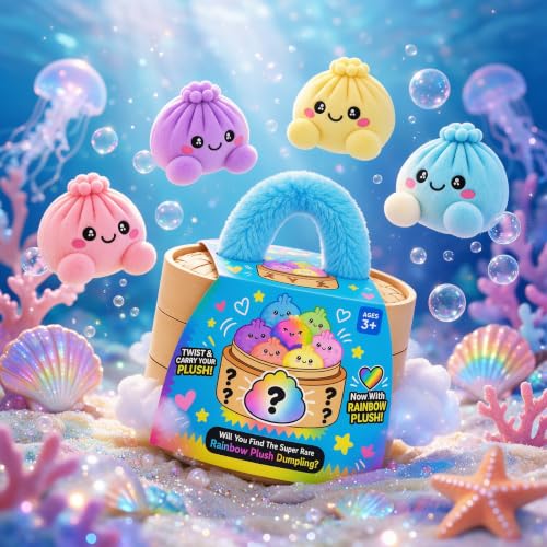 Giant Jumbo Dumpling Squishy Plush Pillow - 06-Color Steamed Bun Home Decor