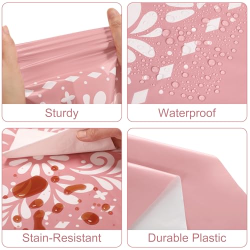 Mexican Tablecloth Set - Pink 54x108 Inch, 8 Pcs, Fiesta Party Decor