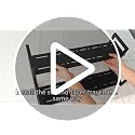 Black Expandable Coffee Syrup Organizer 2-Tier Cup & Tumbler Holder