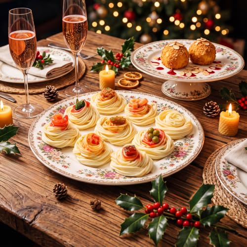 Artificial Pasta Props Set - 9 Decorative Food Models for Display and Craft