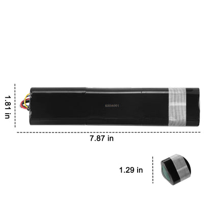 MULS 6500mAh Battery for Neato D3 D4 D5 D6 D7 Neato Botvac D3+ D301 D303 D5+ D502 D503 D701 D702 D703 D705 Robotic Vacuum Cleaners 945-0225 945-0266 14.4V