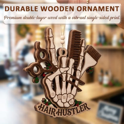 Hairdresser Christmas Ornament - Hair Stylist Gift for Hair Professionals