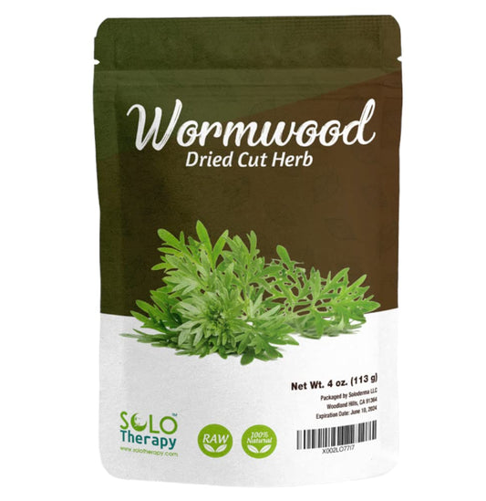 Wormwood Dried Cut Herb 4 oz. , AJENJO , Artemisia Absinthium, Resealable Bag, Wormwood Herbal Tea, Product From Croatia, Packaged in the U.S.A. (4 oz.)