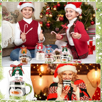 Christmas Ceramic Mug & Lip Balm Gift Set for Women