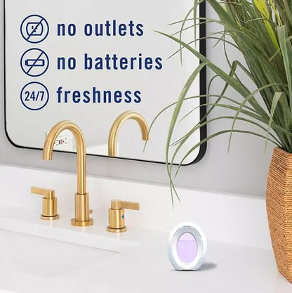 F.e.b.r.e.z.e Small Spaces Bathroom Air Freshener, Mountain, Light Lavender,Infusions Calm, 6 Count