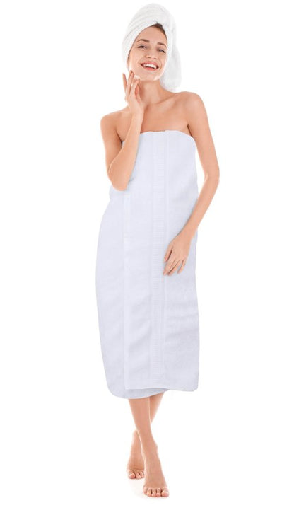 Utopia Towels Luxurious Jumbo Bath Sheet 2 Piece, 600 GSM, 35 by 70 Inches, 100% Ring Spun Cotton, Highly Absorbent and Quick Dry Extra Large Bath Towel, Super Soft Towel, White