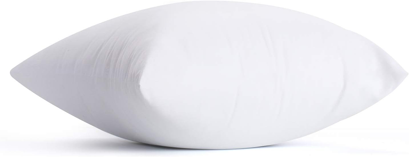 Calibrate Timing Pillow Inserts - Hypoallergenic Down Alternative Cushion | Set of 4, 18 x 18 Inches
