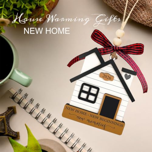 New Home Wooden Ornament - Housewarming Gift for Couple 2026