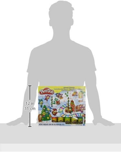 Play-Doh Advent Calendar - Creative Holiday Fun with Colorful Modeling Clay | 24 Surprise Gifts