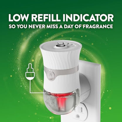 Air Wick Plug in Scented Oil Refill, 10ct, Fresh Linen, Air Freshener, Essential Oils, Eco Friendly Pack