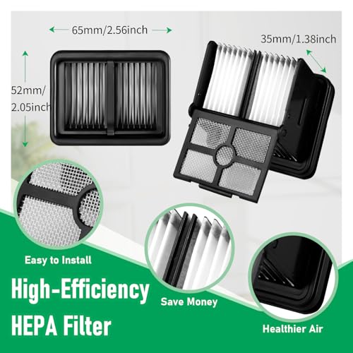 Vacuum Replacement Parts & Cleaning Solution Kit for Dreame H12 Pro