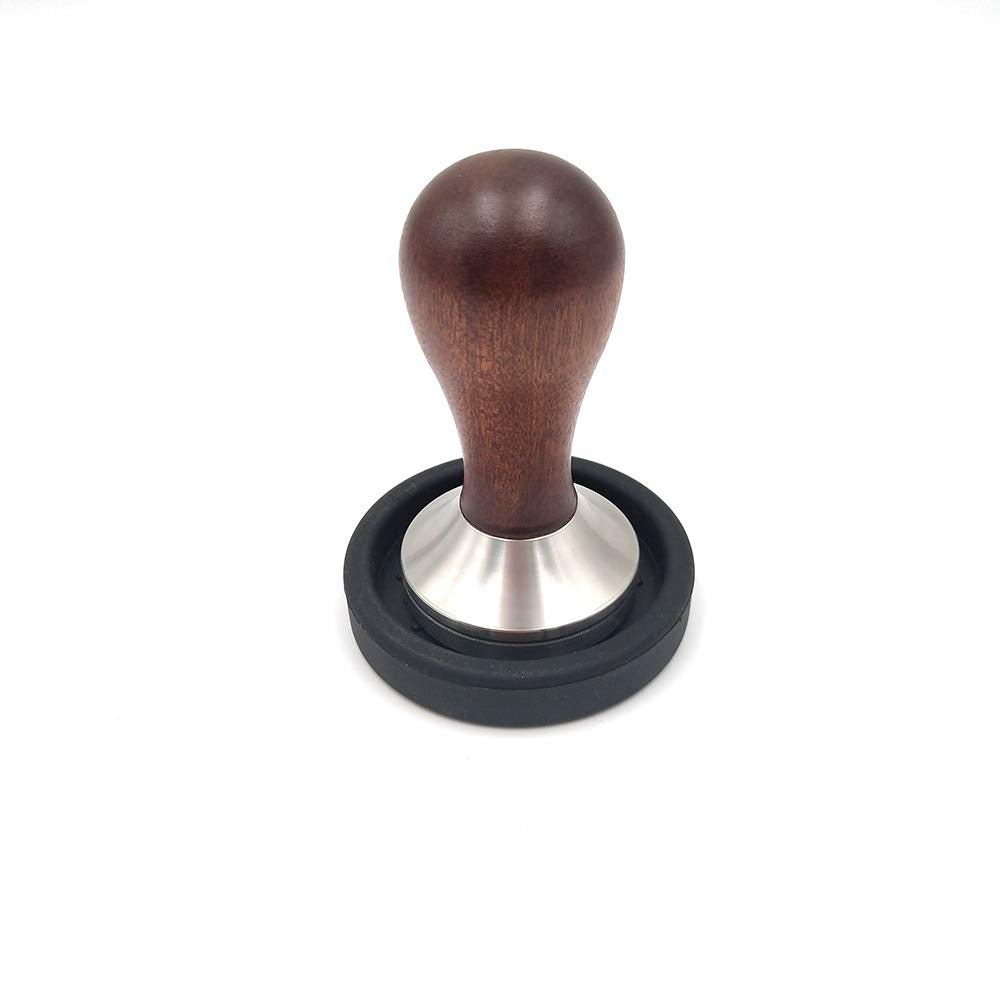 Boicafe Coffee Tamper 58mm, Espresso Hand Tamper 58mm,304 Stainless Steel Espresso Coffee Tamper 58mm with Mat