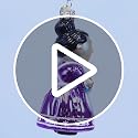 Old World Christmas Cheery Mrs. Claus Tree Ornament - Hand-Painted Holiday Decor